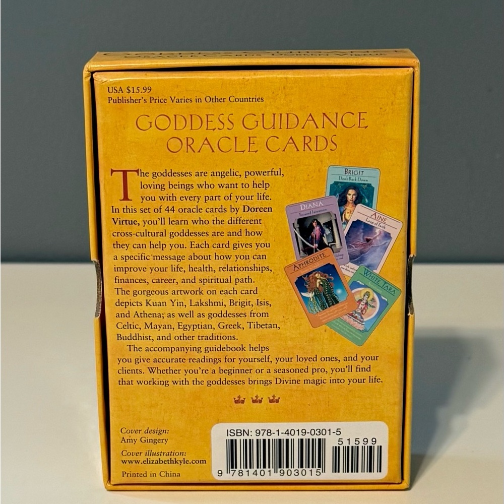 Goddess Guidance Oracle Cards - Picture 2 of 4